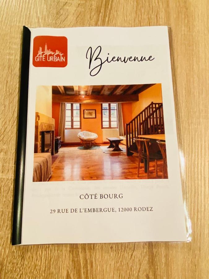 Gite Urbain - Cote Bourg Родез Екстер'єр фото